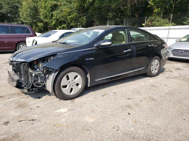 HYUNDAI SONATA HYB 2012 with VIN KMHEC4A46CA054452 - Photo from auction