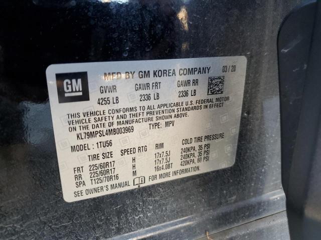 Photo 14 from auction – 2021 CHEVROLET TRAILBLAZER with VIN KL79MPSL4MB003969