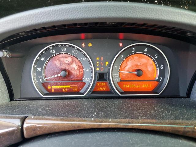 Photo 9 from auction – 2003 BMW 745 LI with VIN WBAGN63423DR12723