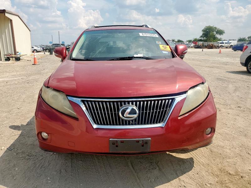 Photo 5 from auction – 2010 LEXUS RX 350 with VIN JTJBK1BA8A2406139