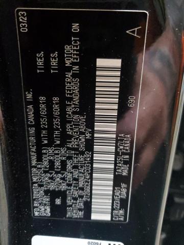 Photo 14 from auction – 2023 LEXUS NX 350 with VIN 2T2GGCEZ4PC031492