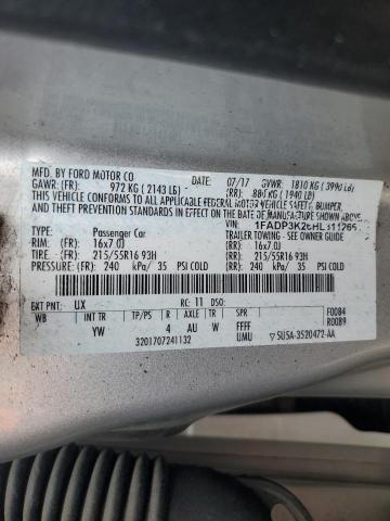 Photo 14 from auction – 2017 FORD FOCUS SE with VIN 1FADP3K26HL311266