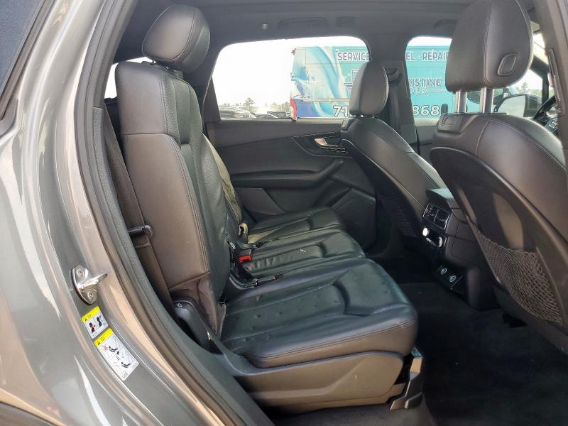 Photo 11 from auction – 2017 AUDI Q7 PREMIUM with VIN WA1LAAF73HD044044