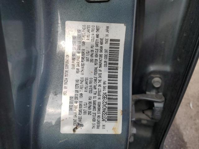 Photo 14 from auction – 2010 MAZDA CX-9 with VIN JM3TB2MA0A0216624