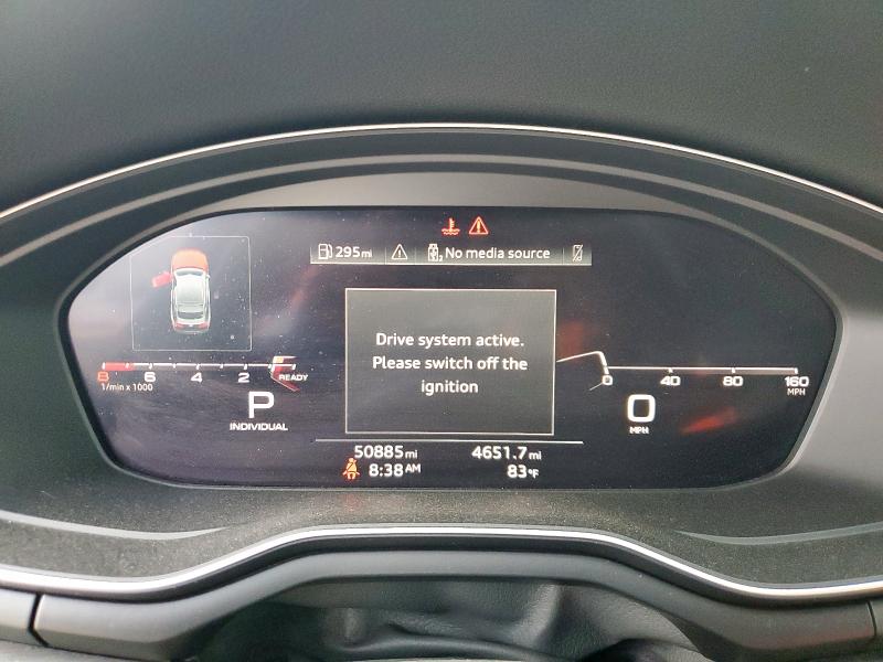 Photo 9 from auction – 2020 AUDI A5 PREMIUM with VIN WAUCNCF50LA016326