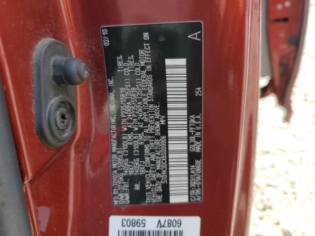 Photo 14 from auction – 2011 TOYOTA SIENNA XLE with VIN 5TDYK3DCXBS009906