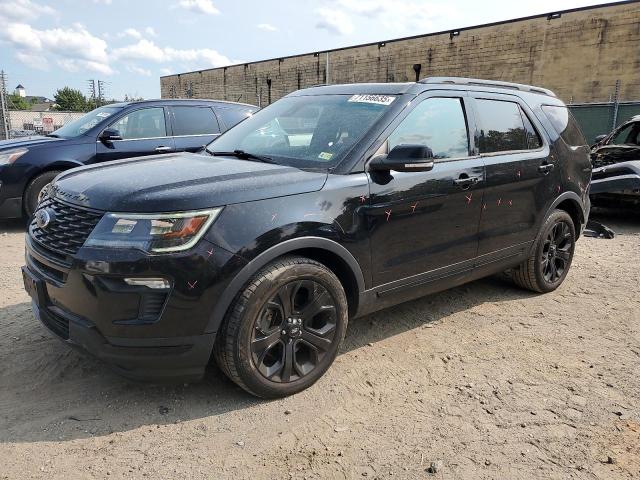 FORD EXPLORER S 2019 with VIN 1FM5K8GT5KGB27458 - Photo from auction
