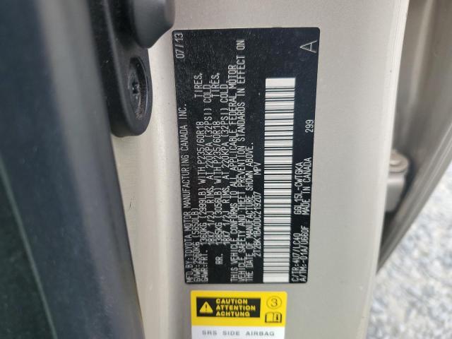 Photo 14 from auction – 2013 LEXUS RX 350 BAS with VIN 2T2BK1BA0DC219207