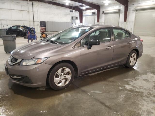HONDA CIVIC LX 2014 with VIN 19XFB2F59EE238317 - Photo from auction