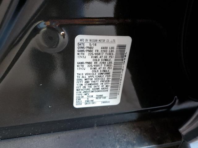 Photo 14 from auction – 2016 NISSAN ROGUE S with VIN JN8AT2MT5GW003306