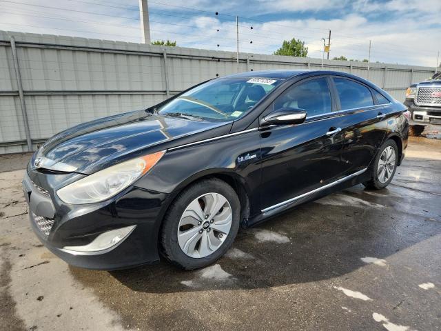 HYUNDAI SONATA HYBRID 2015 with VIN KMHEC4A42FA130396 - Photo from auction