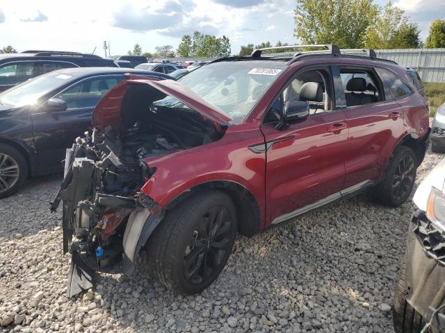 KIA SORENTO SX 2022 with VIN 5XYRKDLF3NG127948 - Photo from auction