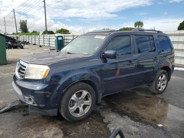 HONDA PILOT EXL 2012 with VIN 5FNYF3H52CB029590 - Photo from auction