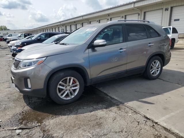 KIA SORENTO LX 2014 with VIN 5XYKT4A69EG435868 - Photo from auction
