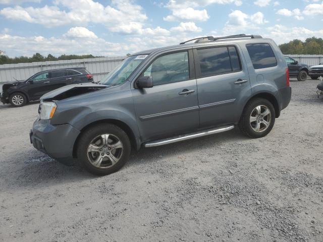 HONDA PILOT EXLN 2012 with VIN 5FNYF4H76CB059182 - Photo from auction
