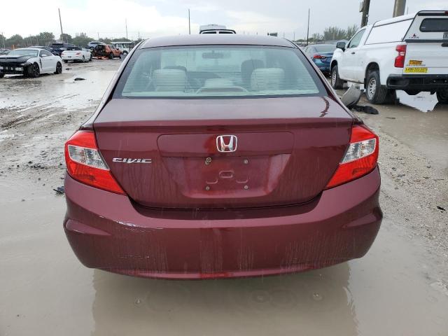 Photo 6 from auction – 2012 HOND CIVIC LX with VIN 2HGFB2F53CH609300