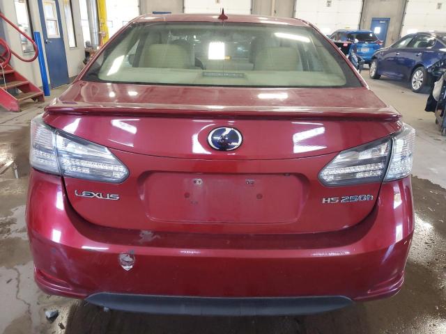Photo 6 from auction – 2010 LEXUS HS 250H with VIN JTHBB1BA5A2026306