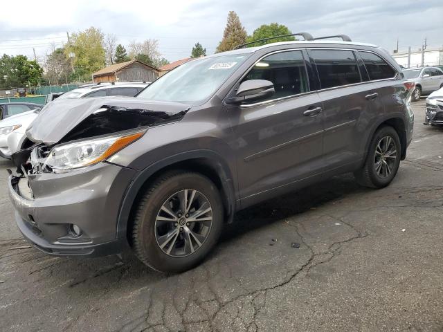 Foto 1 de la subasta – 2016 TOYOTA HIGHLANDER con VIN 5TDJKRFH2GS338829