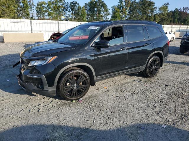 HONDA PILOT BLAC 2021 with VIN 5FNYF6H76MB028978 - Photo from auction
