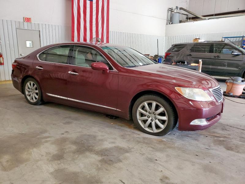 Photo 4 from auction – 2007 LEXUS LS 460 with VIN JTHBL46F575046728