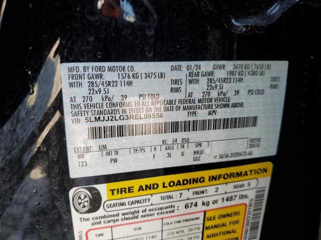 Photo 14 from auction – 2024 LINCOLN NAVIGATOR with VIN 5LMJJ2LG3REL09556