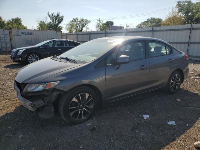 HONDA CIVIC EXL 2013 with VIN 19XFB2F93DE078629 - Photo from auction