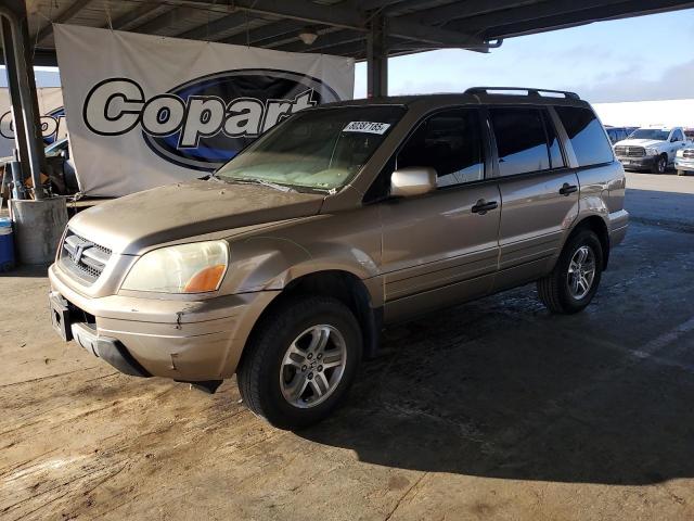 HONDA PILOT EXL 2004 with VIN 2HKYF18764H511701 - Photo from auction