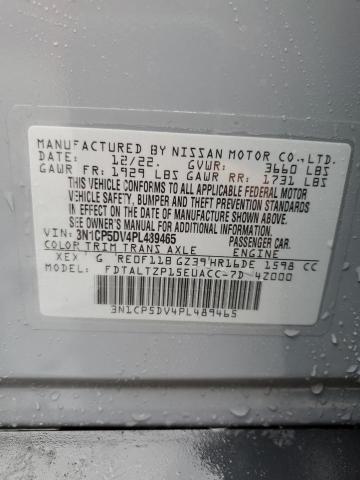 Photo 14 from auction – 2023 NISSAN KICKS SR with VIN 3N1CP5DV4PL489465