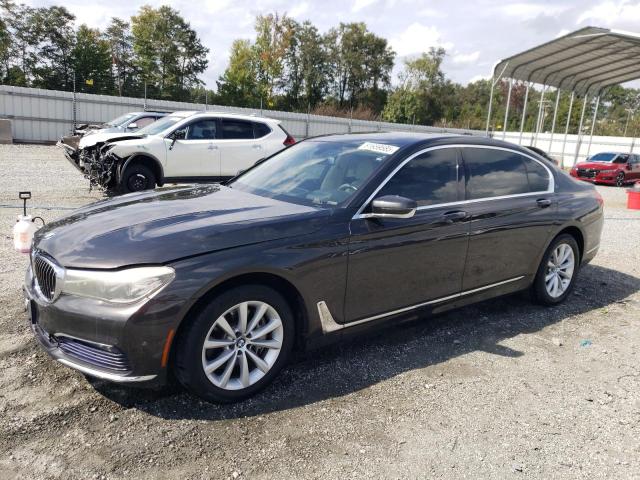 BMW 740 I 2016 with VIN WBA7E2C56GG504506 - Photo from auction