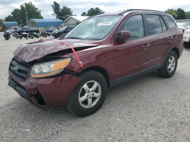 HYUNDAI SANTA FE GLS 2008 with VIN 5NMSG13D58H182833 - Photo from auction