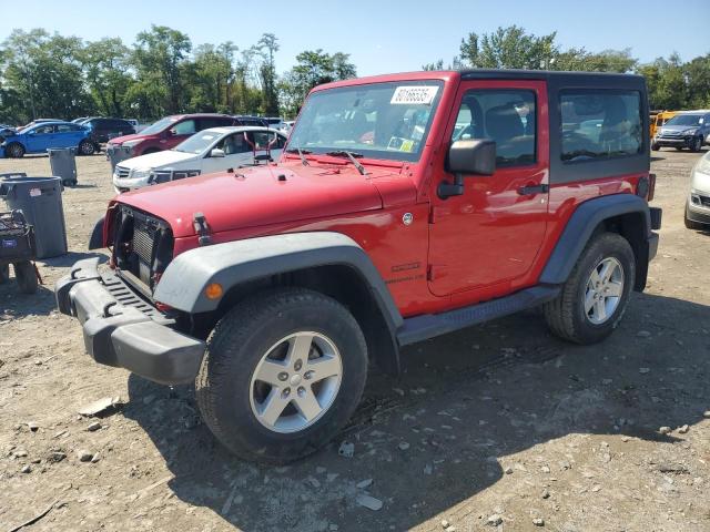 JEEP WRANGLER S 2014 with VIN 1C4AJWAG0EL251624 - Photo from auction
