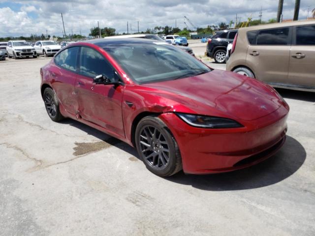 Photo 4 from auction – 2025 TESLA MODEL 3 with VIN 5YJ3E1EB4SF904310