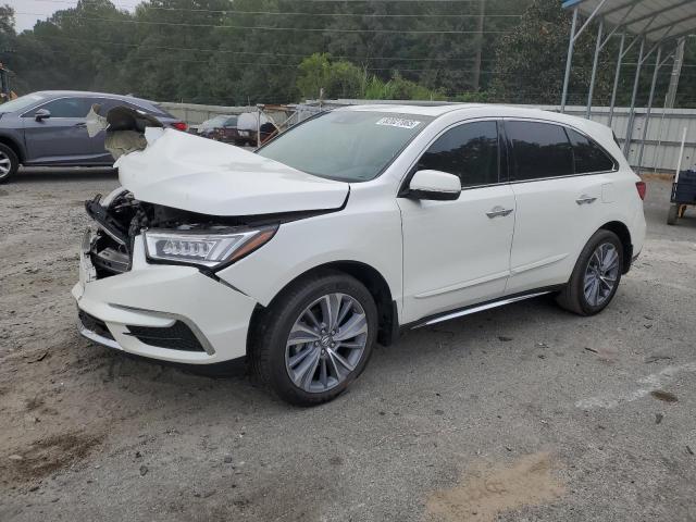 ACURA MDX TECHNO 2018 with VIN 5J8YD3H50JL007122 - Photo from auction