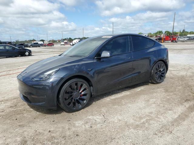 TESLA MODEL Y 2024 with VIN 7SAYGDEF4RA286873 - Photo from auction
