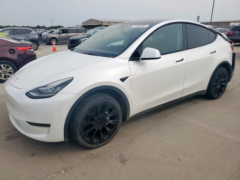 TESLA MODEL Y 2023 with VIN 7SAYGDEE6PA098649 - Photo from auction