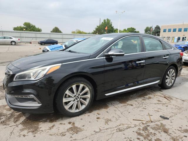 HYUNDAI SONATA SPO 2016 with VIN 5NPE34AF5GH268174 - Photo from auction