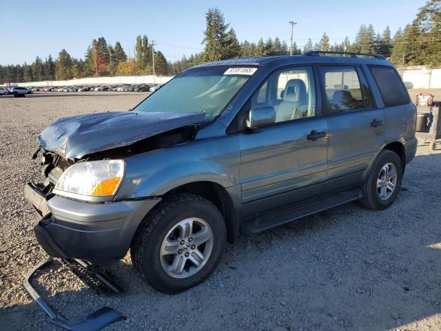 HONDA PILOT EXL 2005 with VIN 2HKYF185X5H571870 - Photo from auction