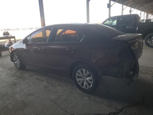 Photo 2 from auction – 2012 HONDA CIVIC LX with VIN 2HGFB2F57CH586703