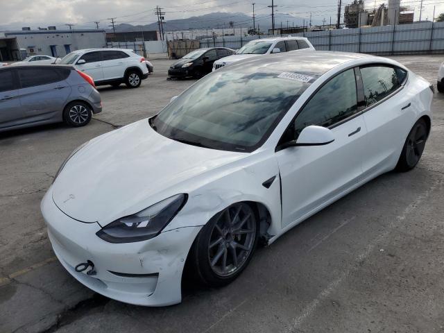 TESLA MODEL 3 2022 with VIN 5YJ3E1EA8NF238418 - Photo from auction