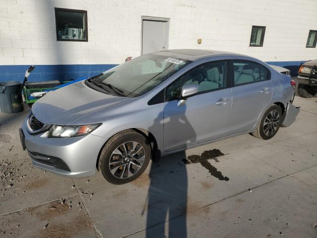 HONDA CIVIC EX 2014 with VIN 19XFB2F86EE048999 - Photo from auction