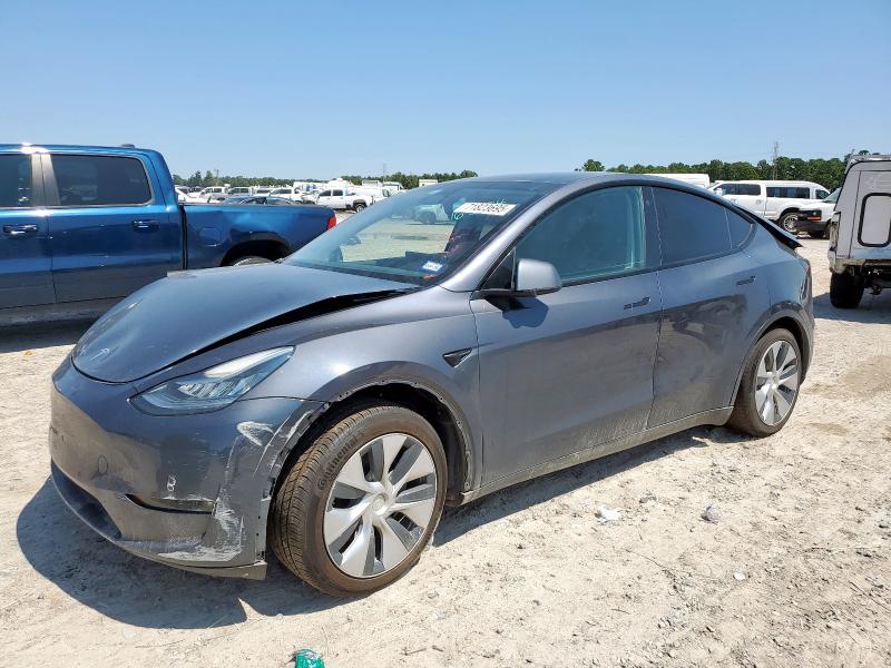 TESLA MODEL Y 2022 with VIN 7SAYGDEE6NF438883 - Photo from auction
