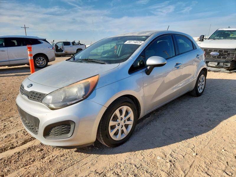 KIA RIO LX 2014 with VIN KNADM5A31E6347995 - Photo from auction