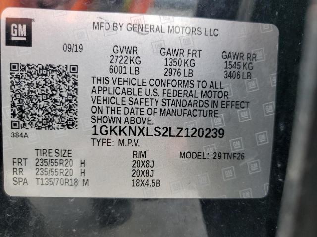 Photo 14 from auction – 2020 GMC ACADIA DEN with VIN 1GKKNXLS2LZ120239
