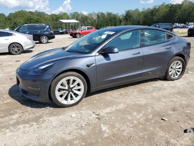 TESLA MODEL 3 2022 with VIN 5YJ3E1EB6NF350918 - Photo from auction