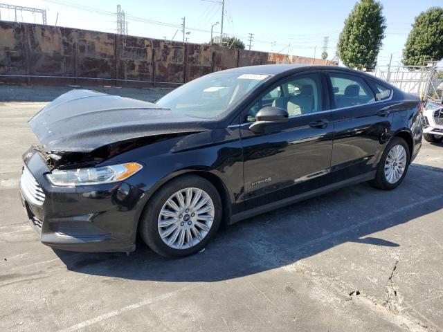 FORD FUSION S H 2016 with VIN 3FA6P0UU9GR315561 - Photo from auction