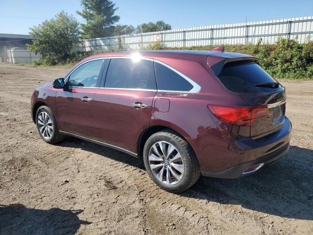 Photo 2 from auction – 2016 ACURA MDX TECHNO with VIN 5FRYD4H42GB012974