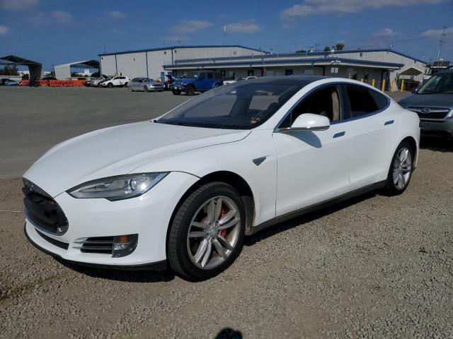TESLA MODEL S 2013 with VIN 5YJSA1DP6DFP10837 - Photo from auction