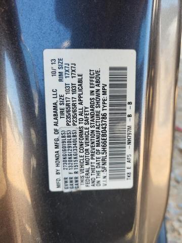 Photo 14 from auction – 2014 HONDA ODYSSEY with VIN 5FNRL5H66EB043786