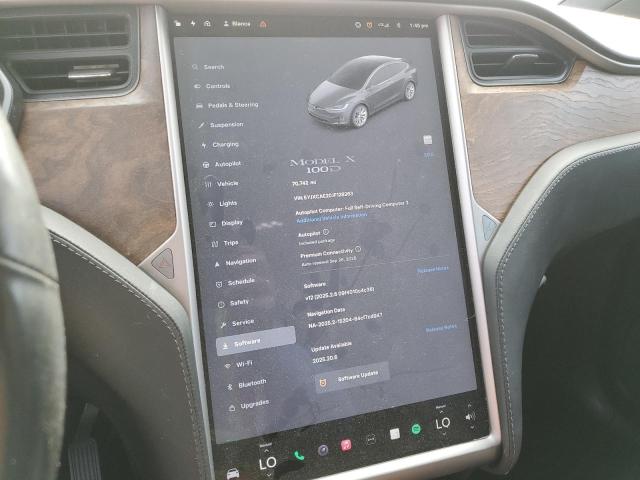 Photo 9 from auction – 2018 TESLA MODEL X with VIN 5YJXCAE20JF128263