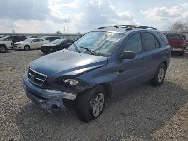 KIA SORENTO EX 2005 with VIN KNDJD733855499356 - Photo from auction
